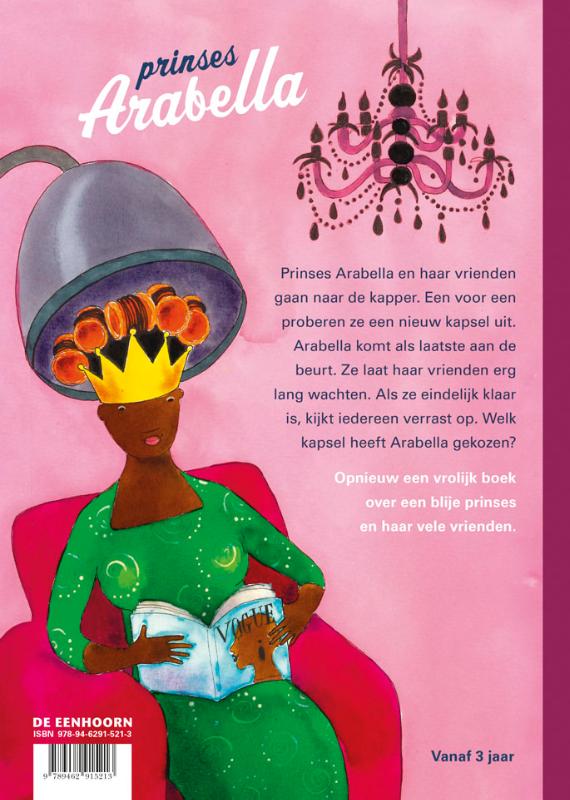 Prinses Arabella gaat naar de kapper achterkant