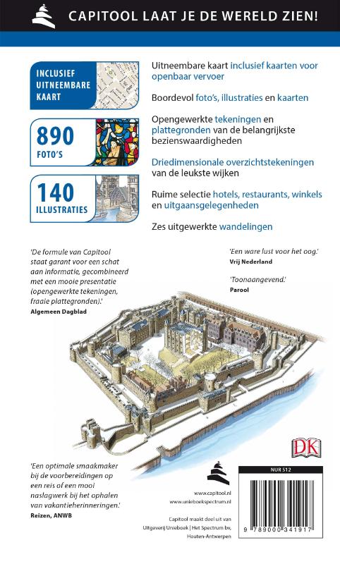 Londen / Capitool reisgidsen achterkant