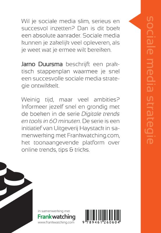 Sociale media strategie in 60 minuten / Digitale trends en tools in 60 minuten / 5 achterkant