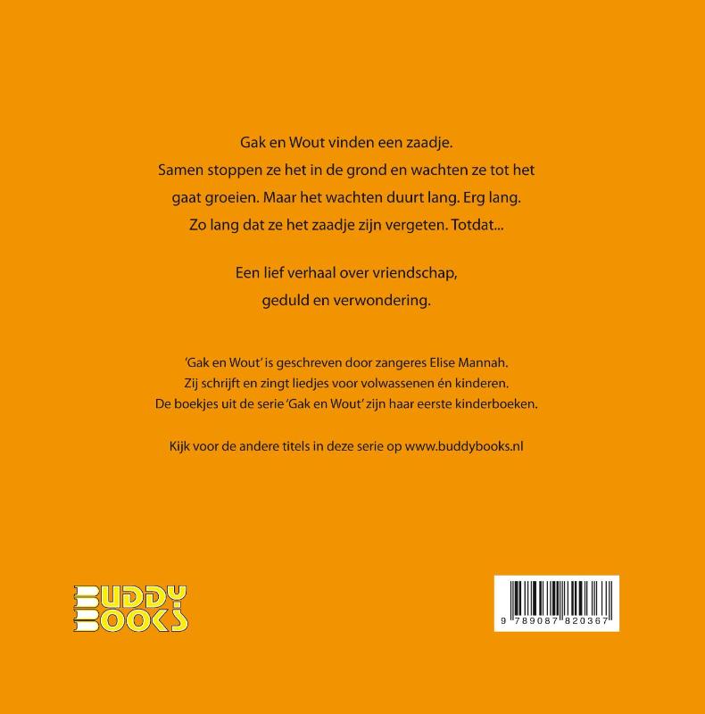 Gak en Wout  -   Het zaadje achterkant