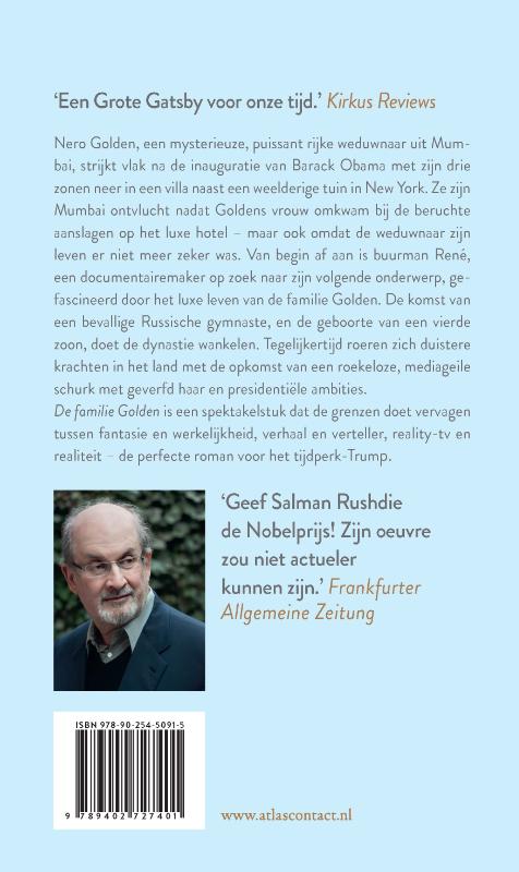De familie Golden achterkant