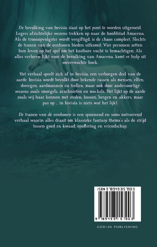 De tranen van de eenhoorn achterkant