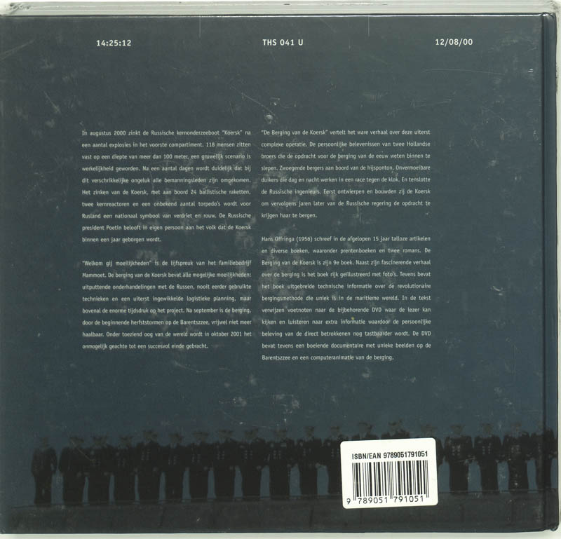 De Berging van de Koersk achterkant