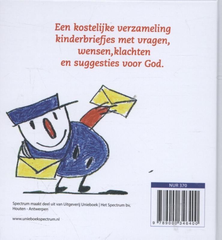 Lieve meneer God achterkant