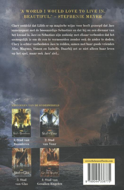 Stad van verloren zielen / Kronieken van de Onderwereld / 5 achterkant