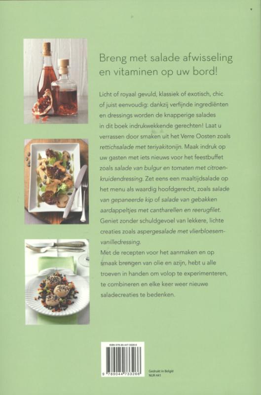 Heerlijk genieten van salades & dressings achterkant