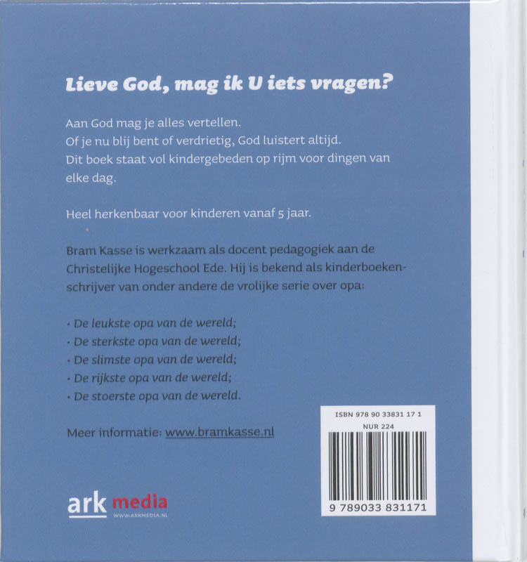 Lieve God, mag ik U iets vragen? achterkant