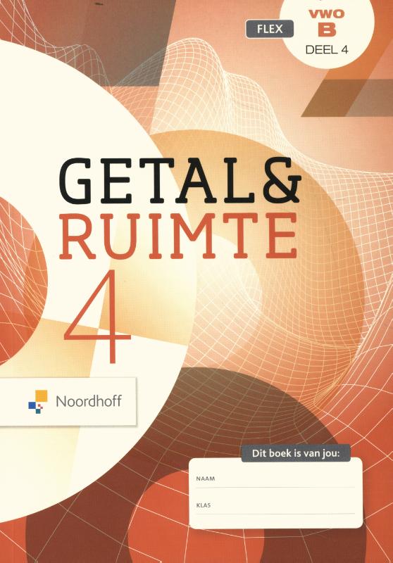 Getal en Ruimte vwo wiskunde B deel 4 FLEX