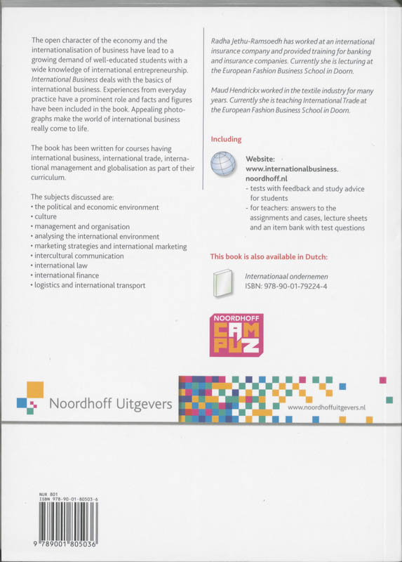 International Business achterkant