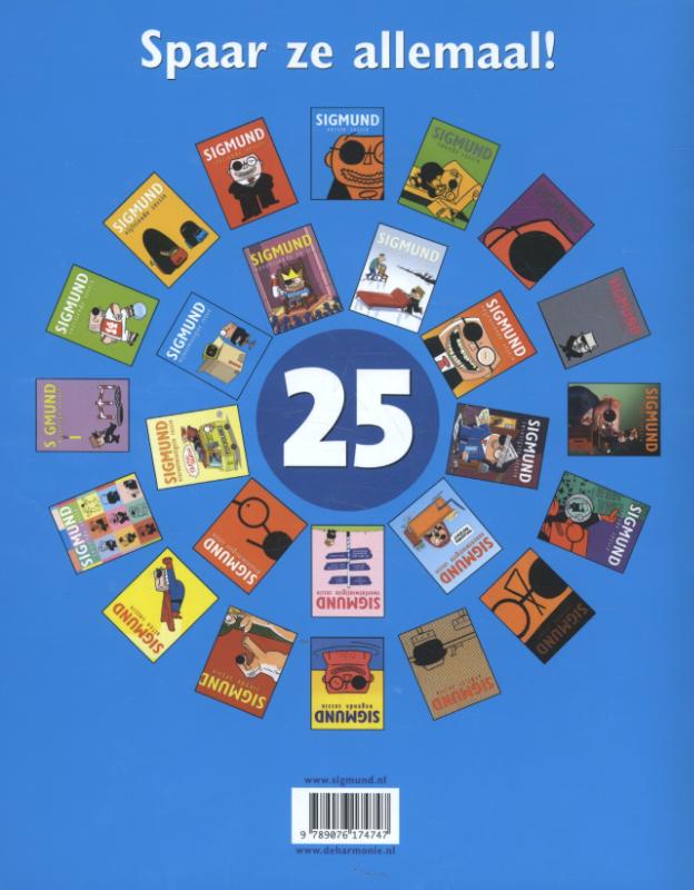 Sigmund vijfentwintigste sessie achterkant