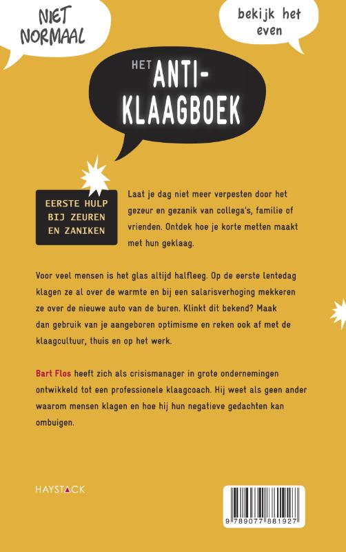 Het anti-klaagboek achterkant