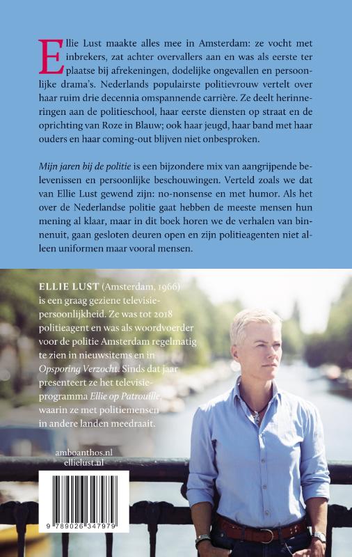 Mijn jaren bij de politie achterkant
