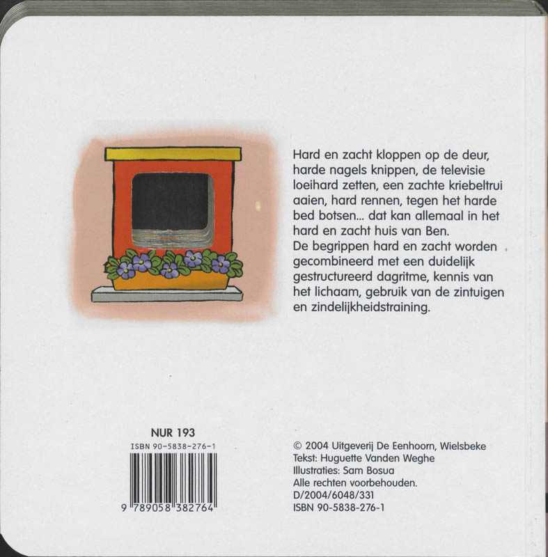 Het hard en zacht huis achterkant