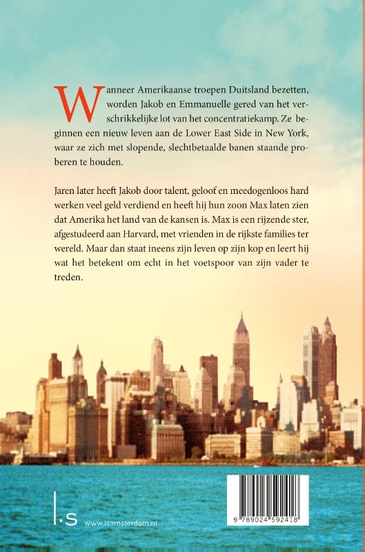 In het voetspoor van zijn vader achterkant