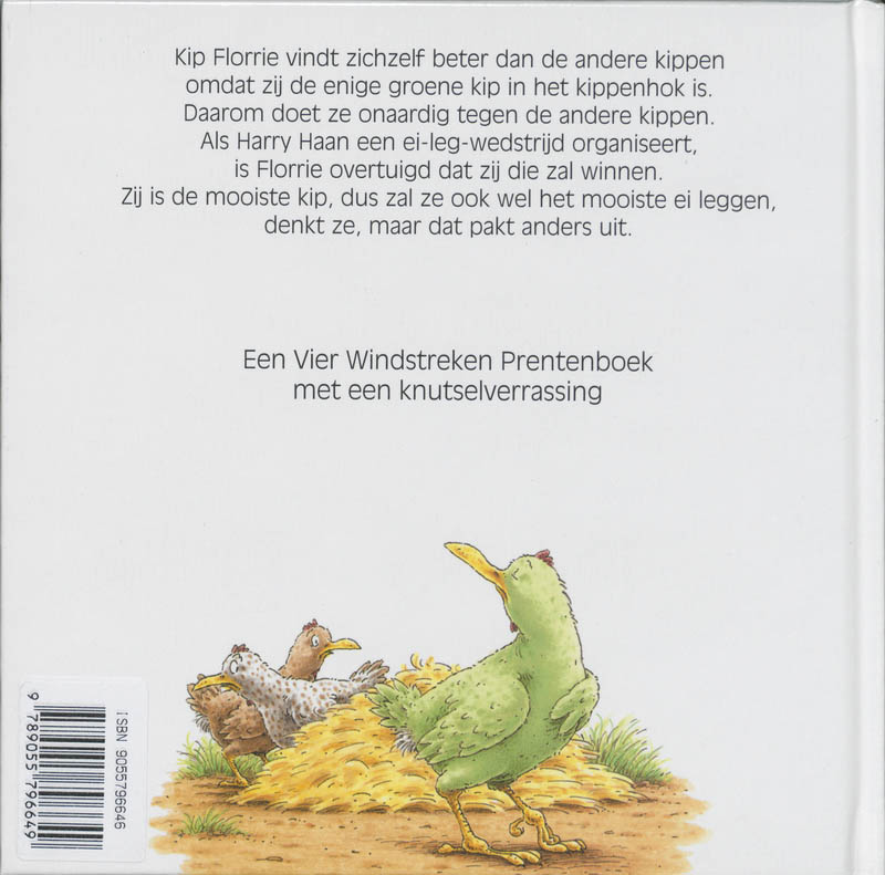 Wie legt het mooiste ei? achterkant