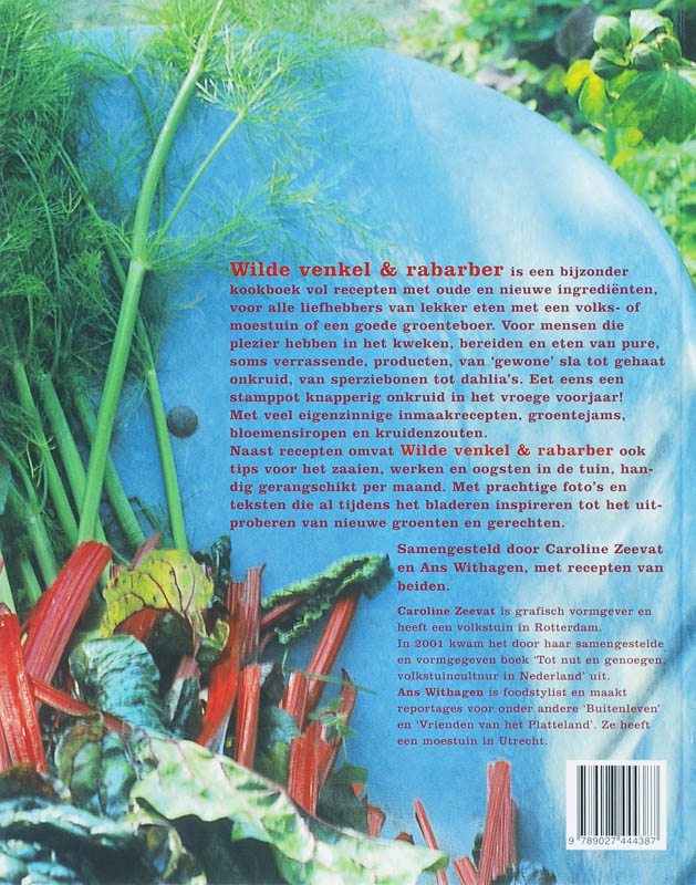 Wilde Venkel & Rabarber achterkant