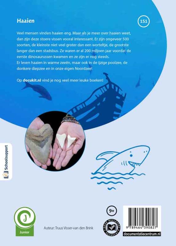Haaien / Junior Informatie / 151 achterkant