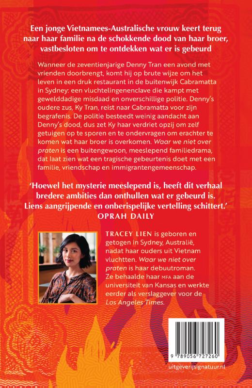 Waar we niet over praten achterkant