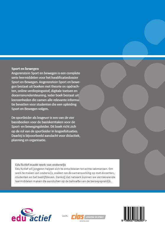 De sportleider als lesgever / Angerenstein SB achterkant