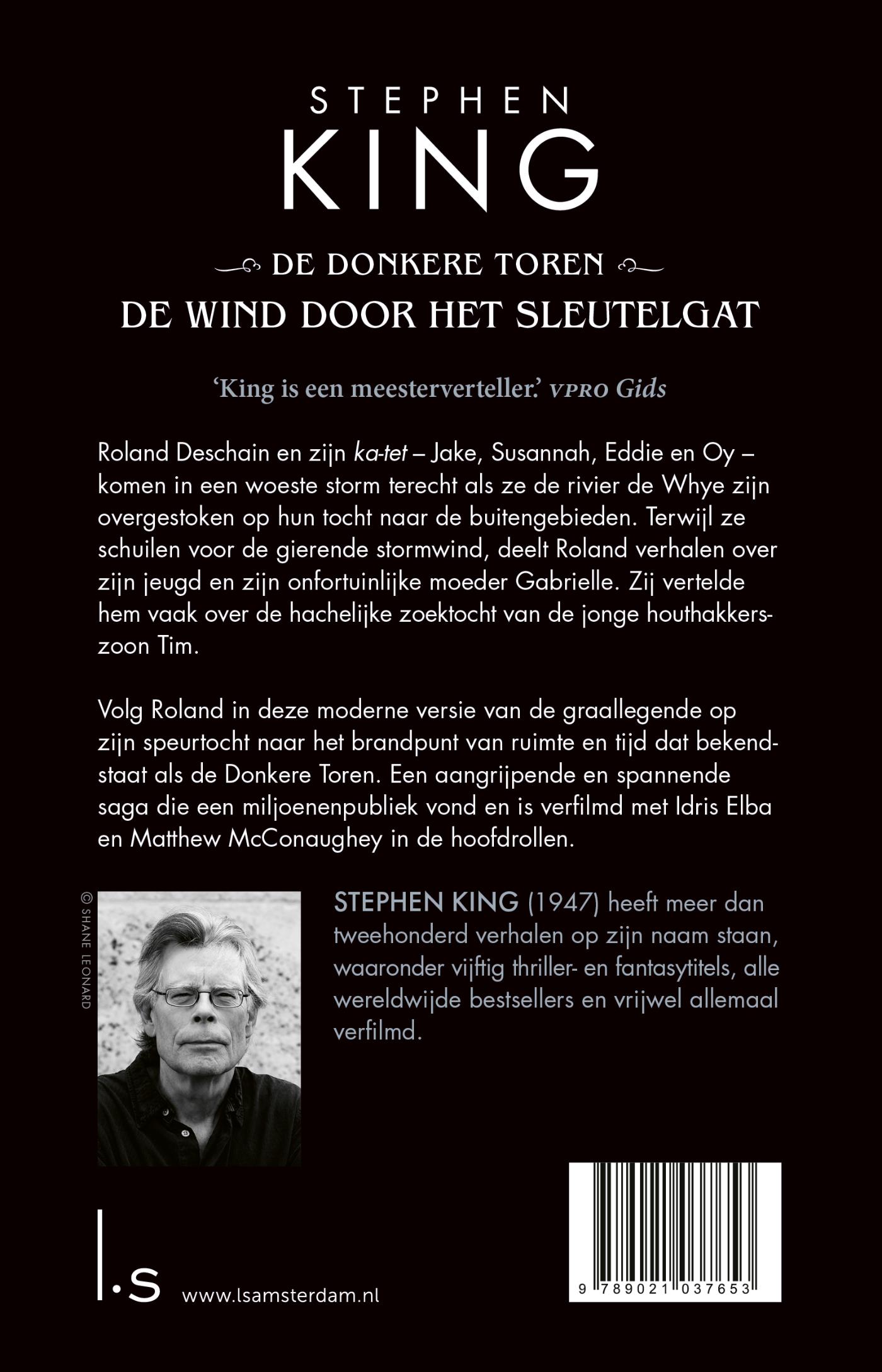 De wind door het sleutelgat / De donkere toren achterkant