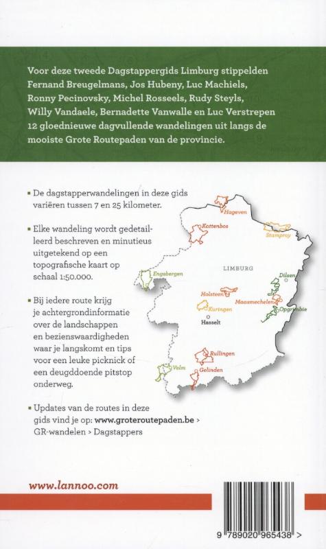 Dagstappergids Limburg achterkant