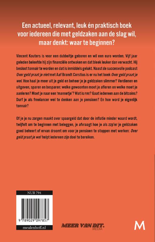 Over geld praat je wel achterkant