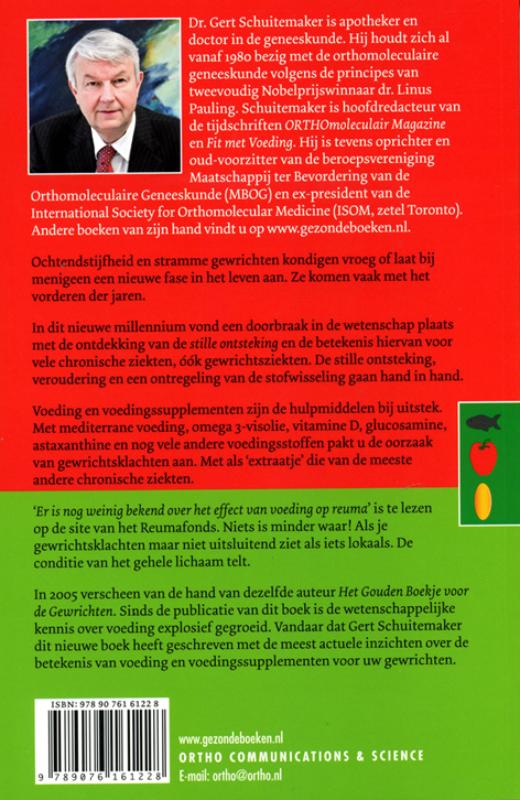 Gewrichten en voeding achterkant