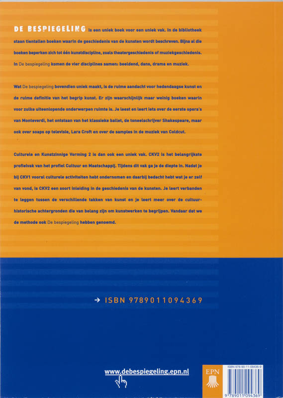 De Bespiegeling / Havo / deel Werkboek achterkant