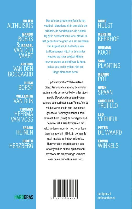 Mijn Maradona achterkant