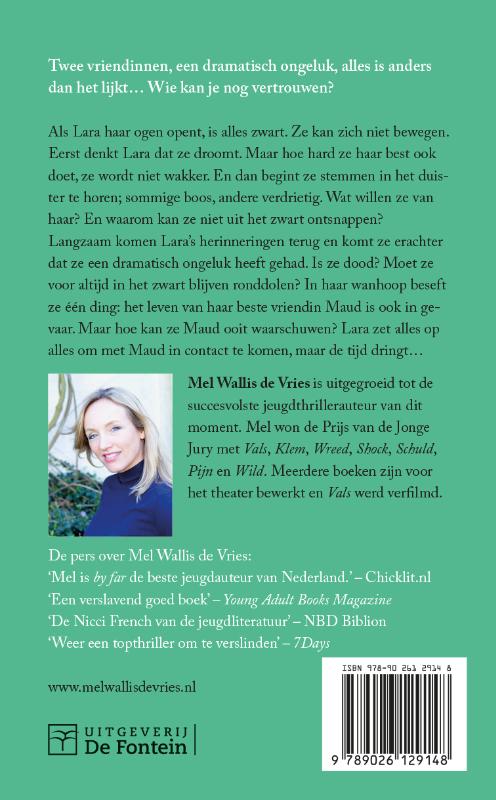 Verstrikt achterkant