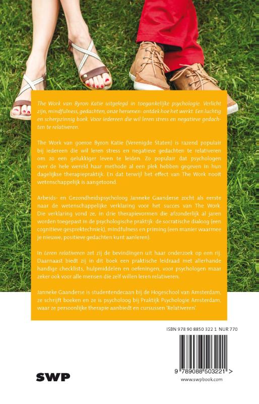 Leren relativeren achterkant