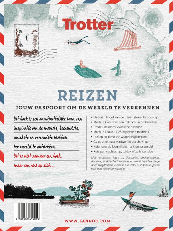Trotter reizen achterkant