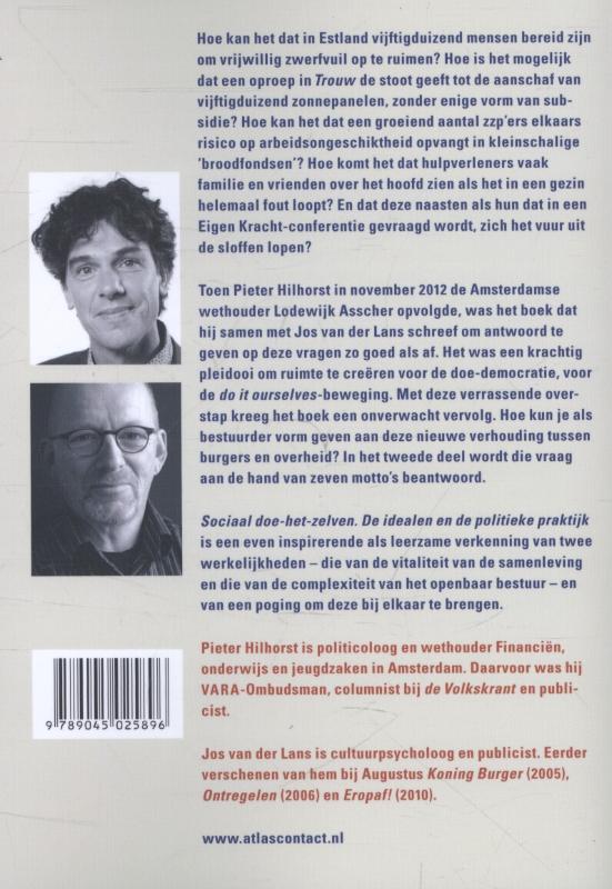 Sociaal doe het zelven achterkant