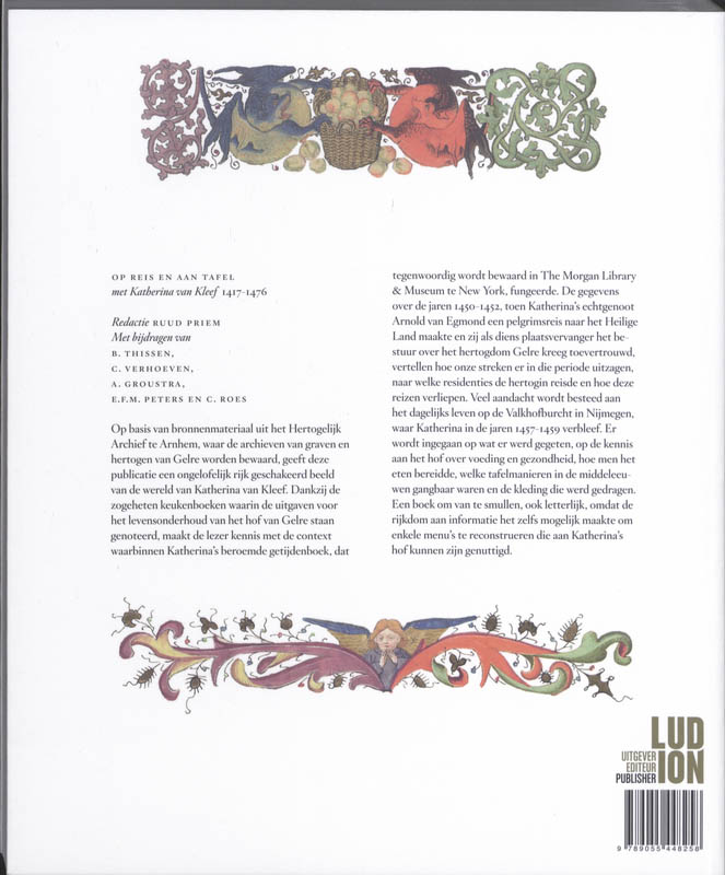 Op reis en aan tafel met Katharina van Kleef achterkant