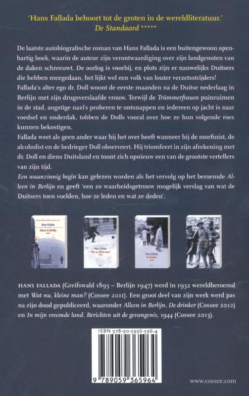 Een waanzinnig begin achterkant