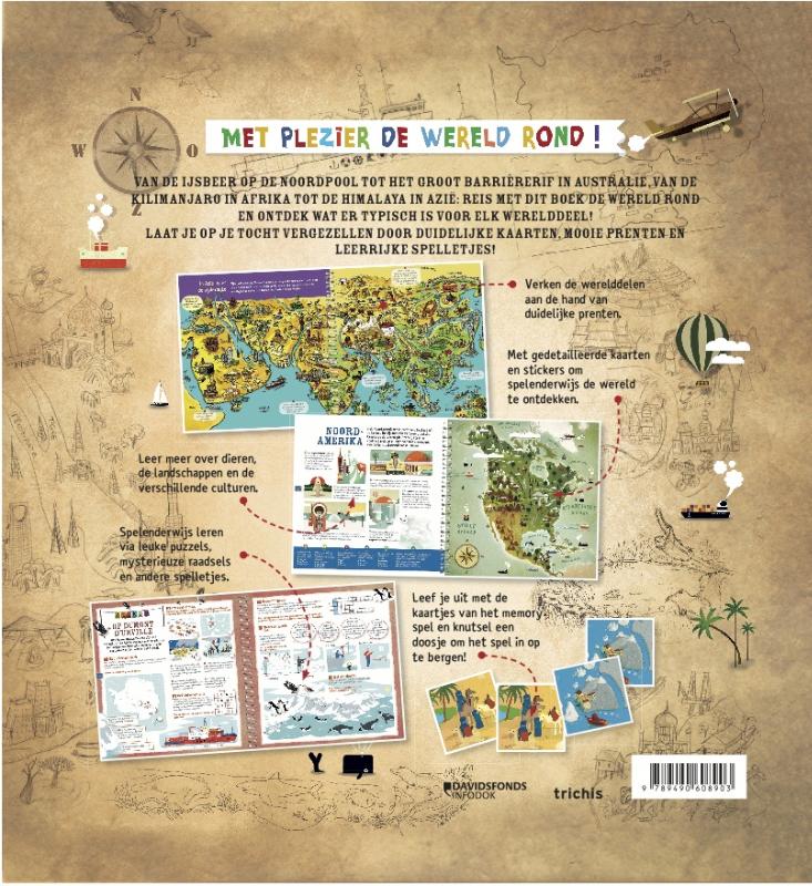 Met plezier de wereld rond! achterkant