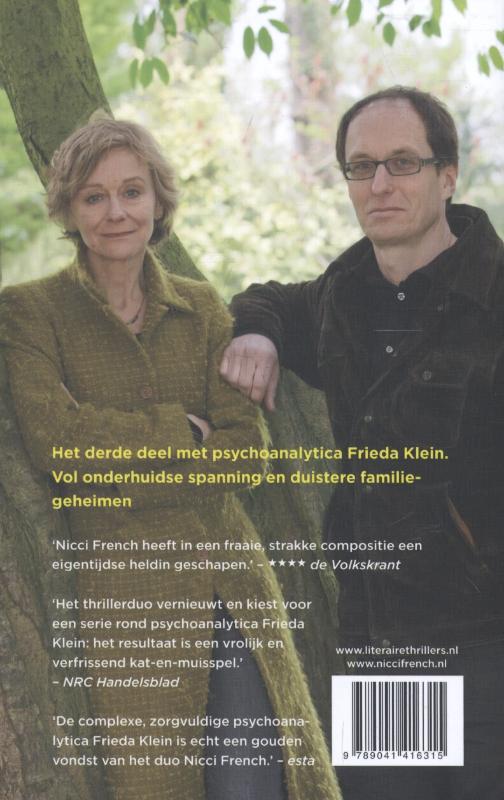 Frieda Klein 3 - Wachten op woensdag achterkant