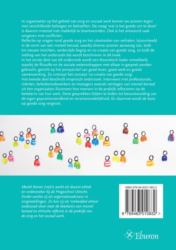 Co-creatie van goede zorg; Co-creation of good care achterkant