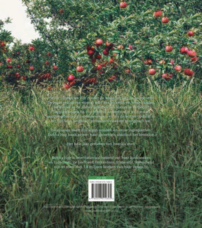 Donna Hay seizoenskookboek achterkant