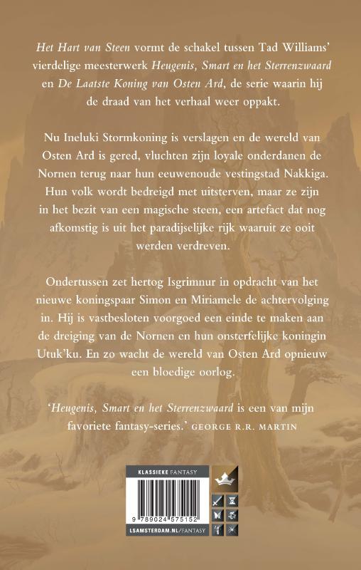 Het hart van steen / Heugenis, Smart en het Sterrenzwaard achterkant