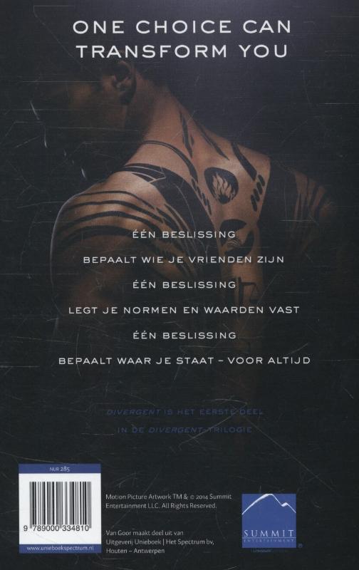 Divergent / Divergent achterkant