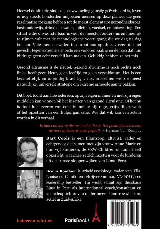 Iedereen wint achterkant