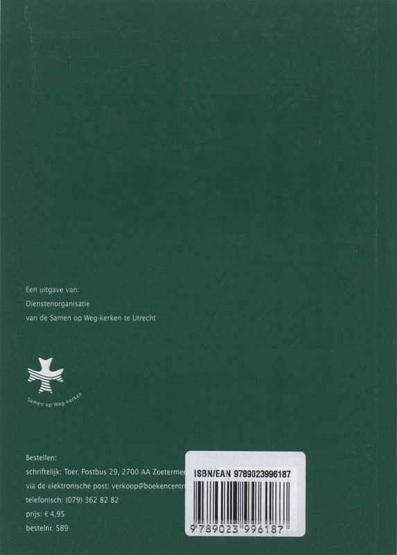 God tegenkomen ? achterkant