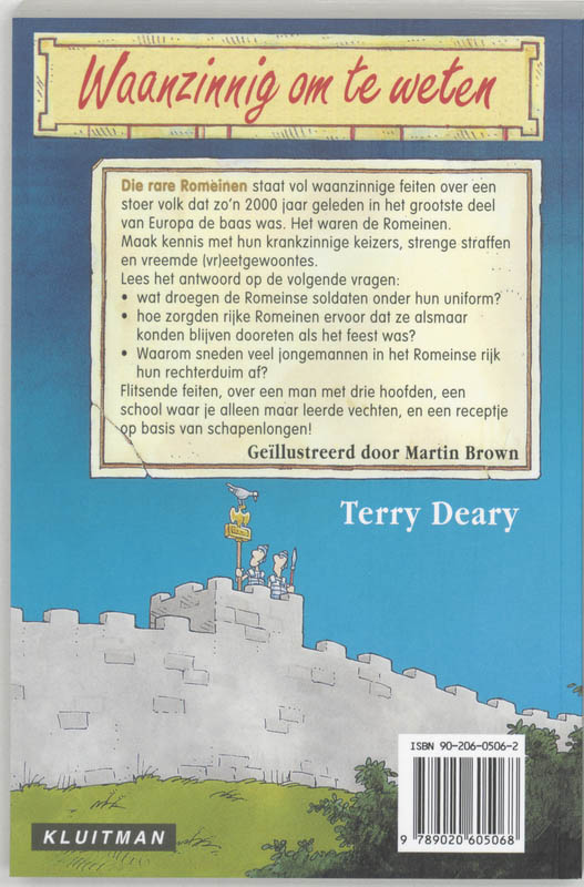 Die rare Romeinen / Waanzinnig om te weten achterkant