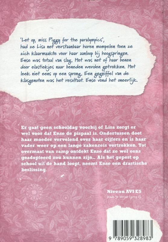 Alleen lukt het niet achterkant