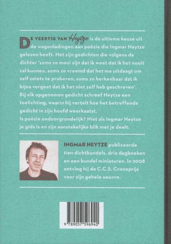 De veertig van Heytze achterkant