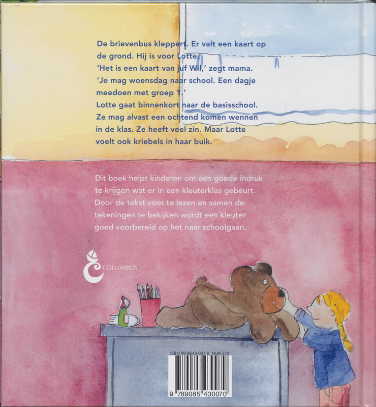 Hoera Naar School achterkant