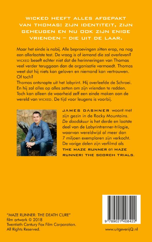 De doodskuur / De Labyrintrenner / 3 achterkant