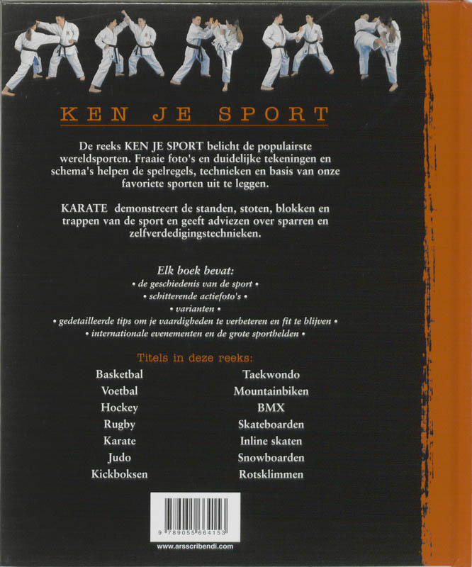 Karate / Ken je sport achterkant