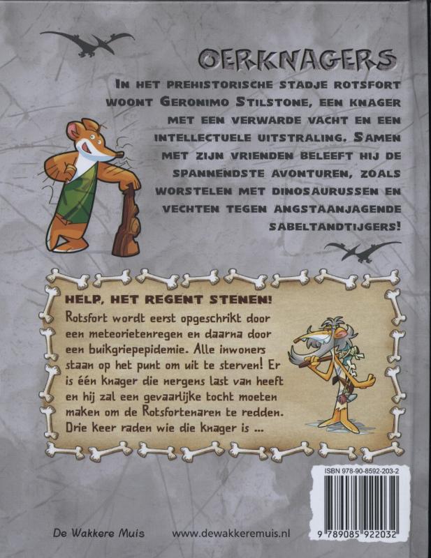 Help het regent stenen / Oerknagers / 2 achterkant